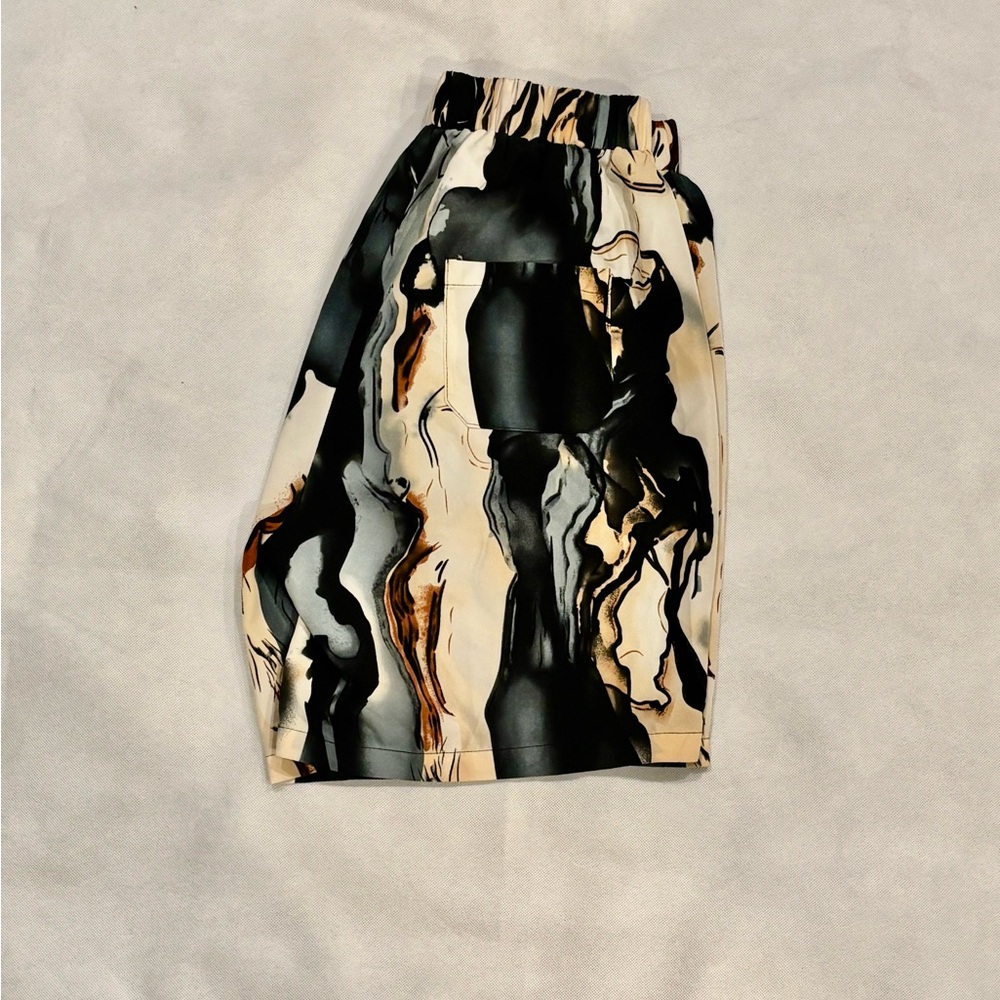 SHEIN Men's Marble Print Set - Picture 6 of 7